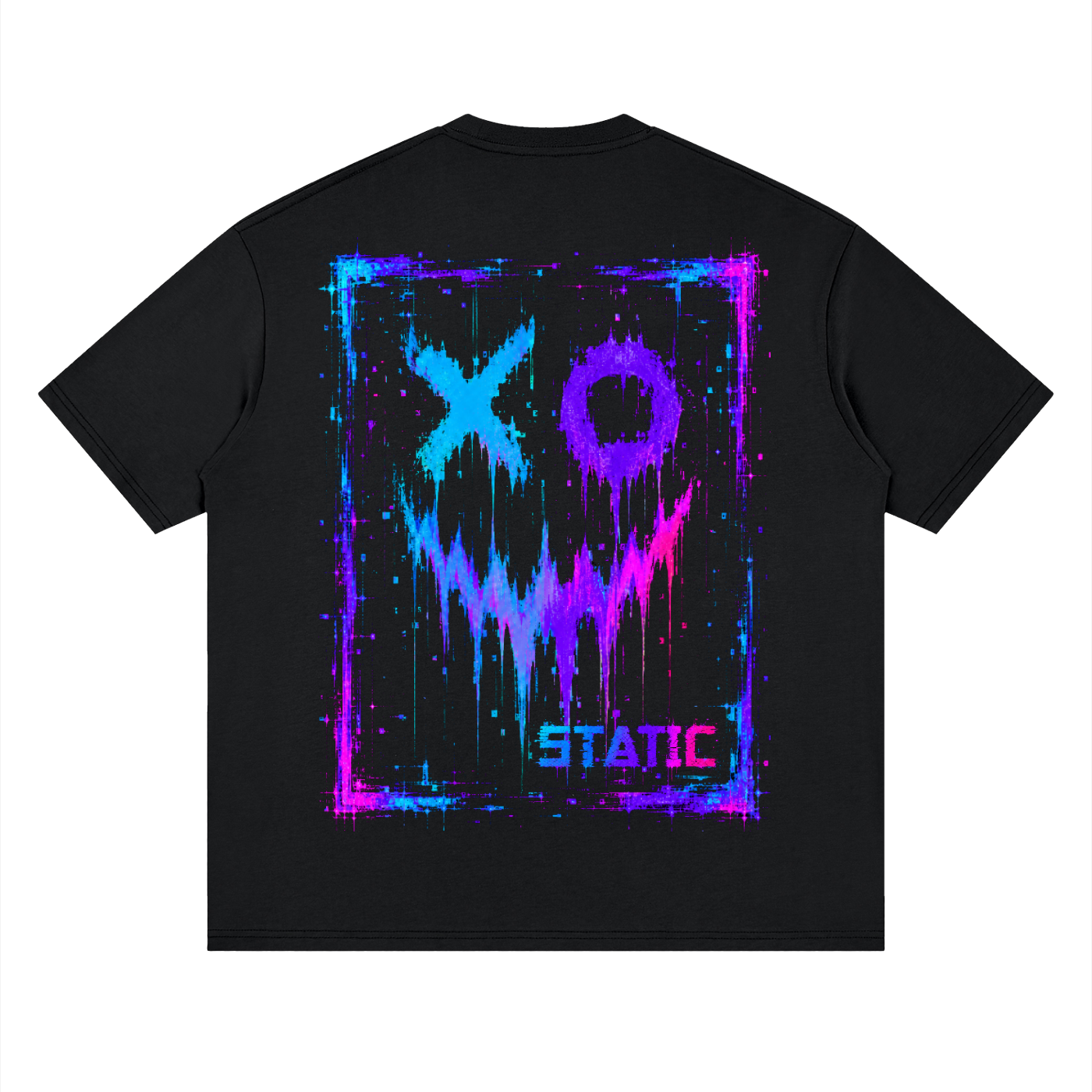 Neon Fault Drop Shoulder Tee