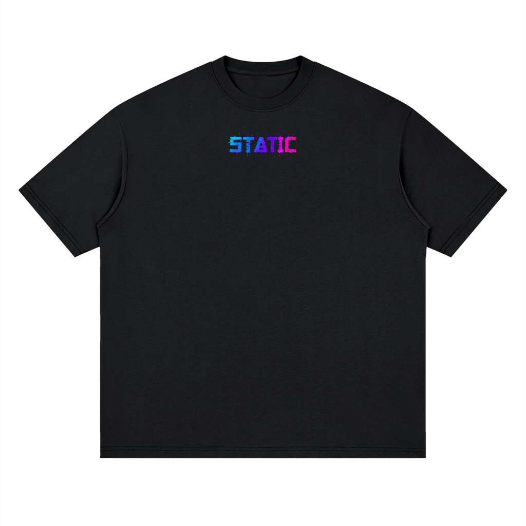 Neon Fault Drop Shoulder Tee