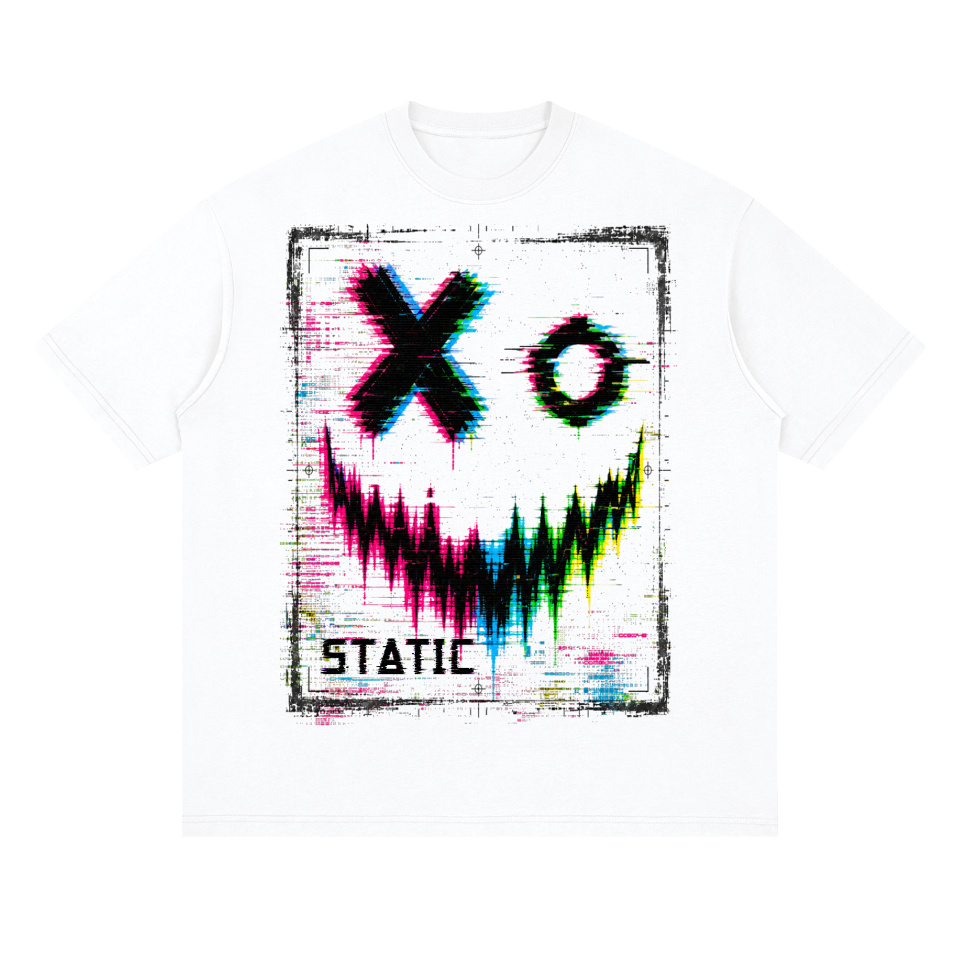 Signal Grin Drop Shoulder Tee