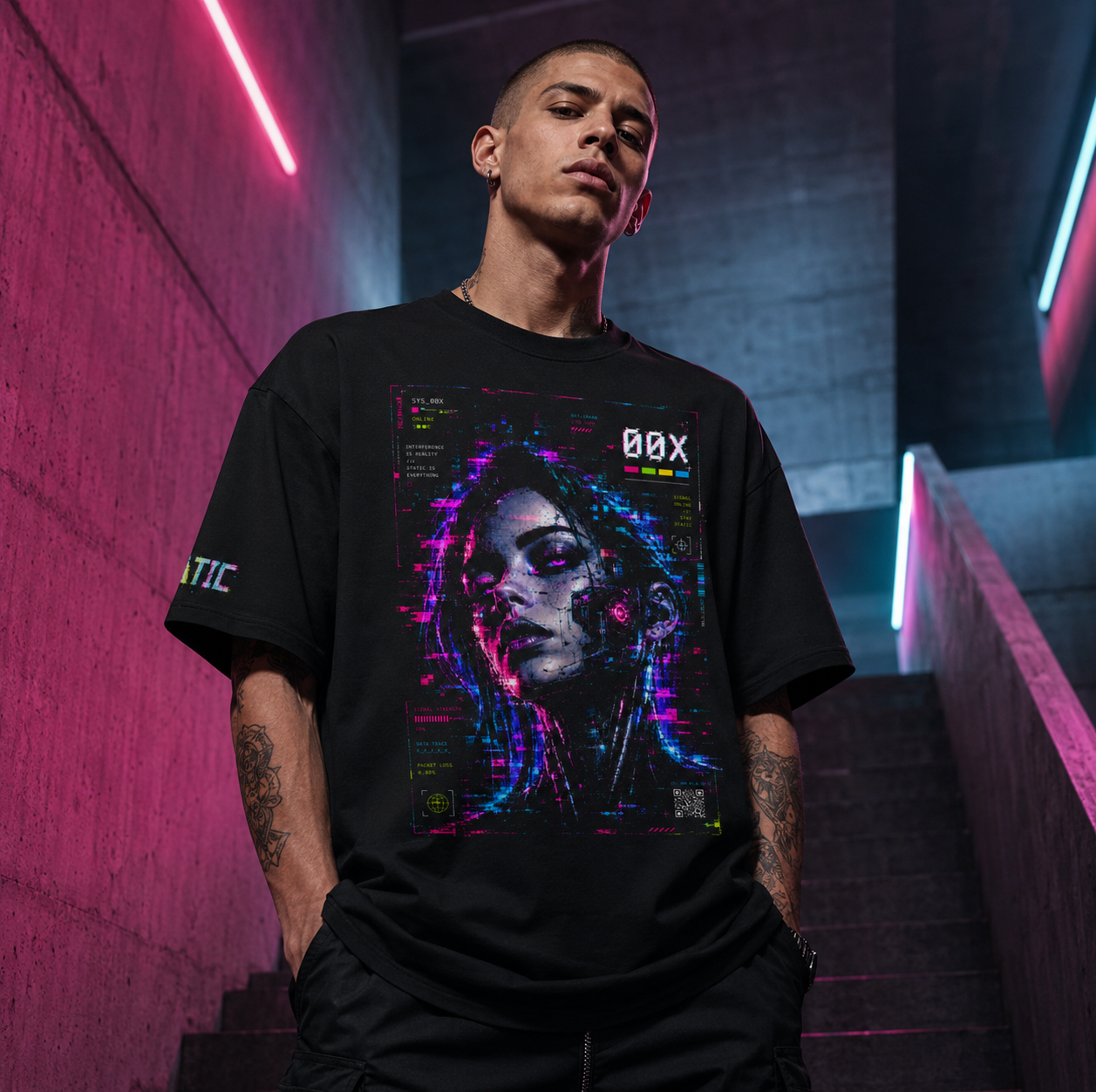 Ghost Protocol Drop Shoulder Tee