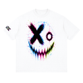 Error Grin Drop Shoulder Tee — White