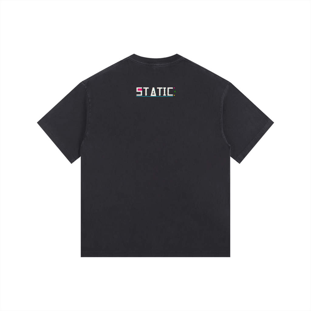 Packet Loss Vintage Washed Oversized Tee