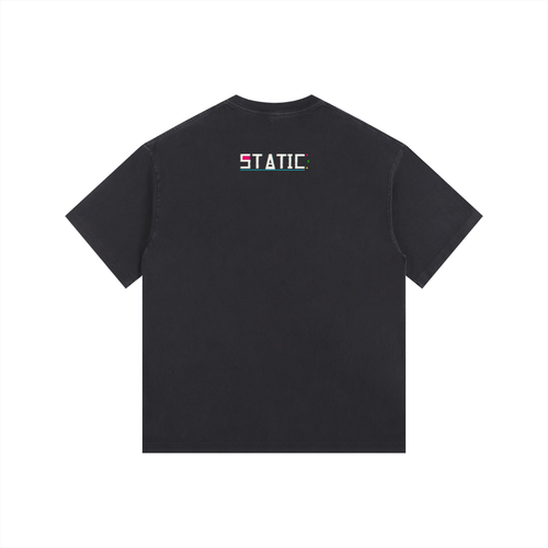 Acid Grin Vintage Washed Oversized Tee