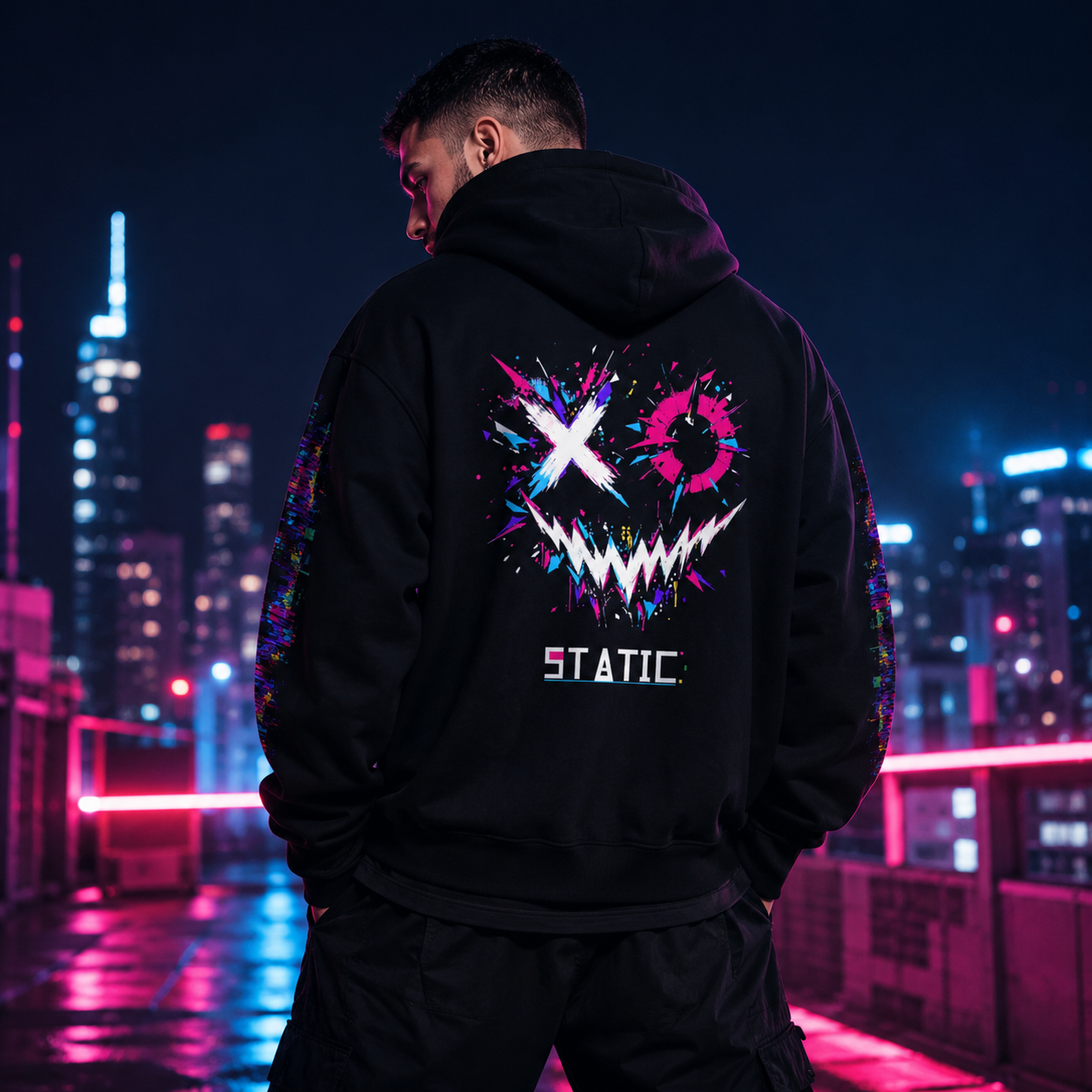System Crash Oversized Hoodie