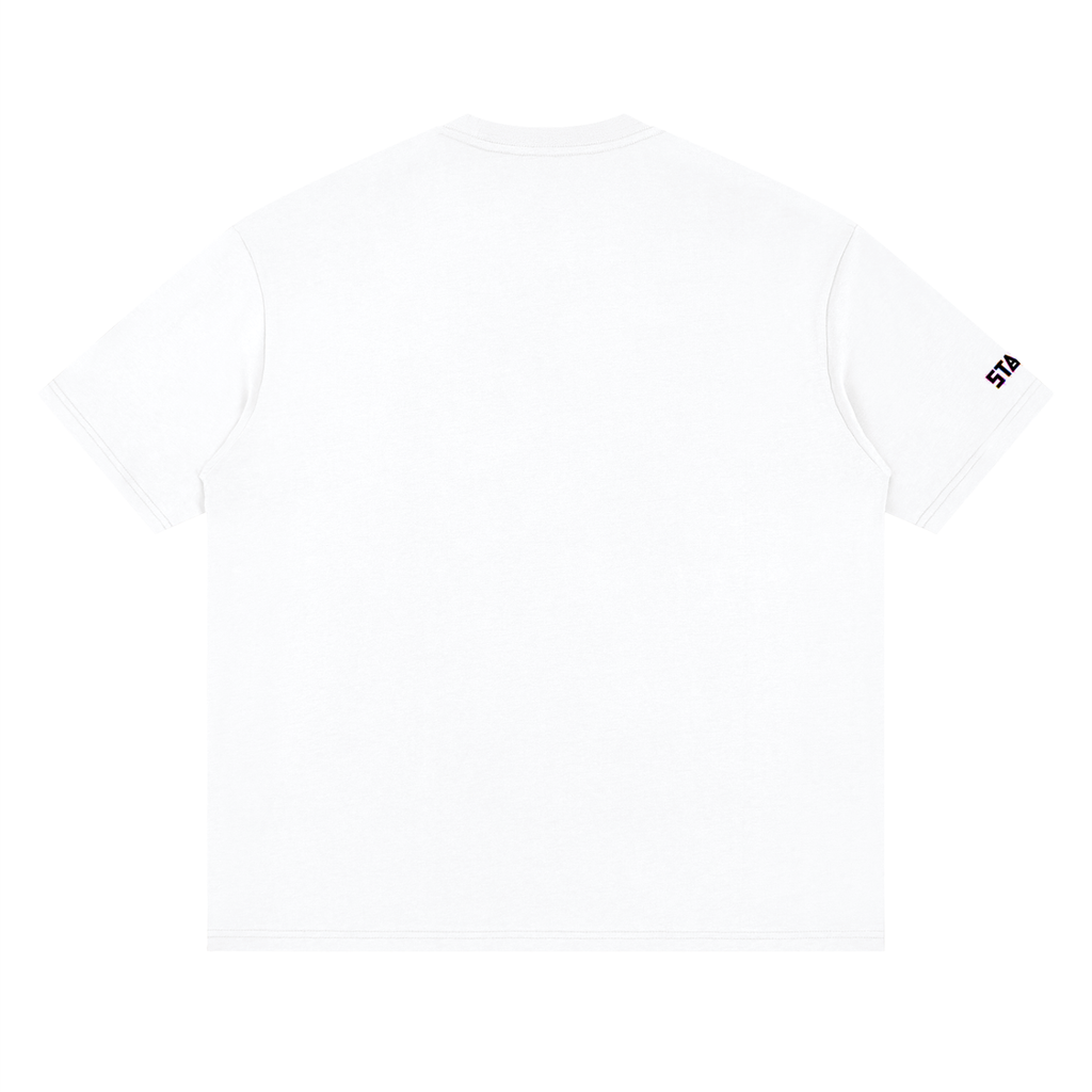 Neon Scramble Drop Shoulder Tee