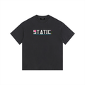 Data Break Vintage Washed Oversized Tee