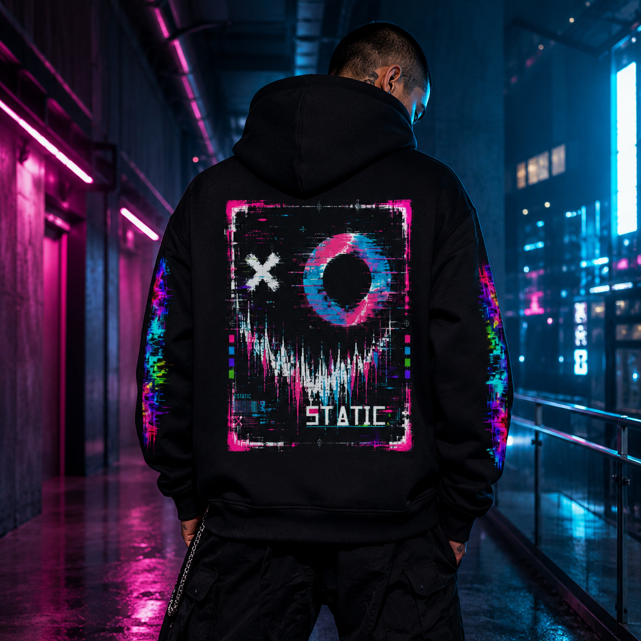 Dead Channel Oversized Hoodie