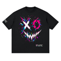 Shatter Smile Drop Shoulder Tee