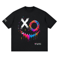 Neon Melt Drop Shoulder Tee