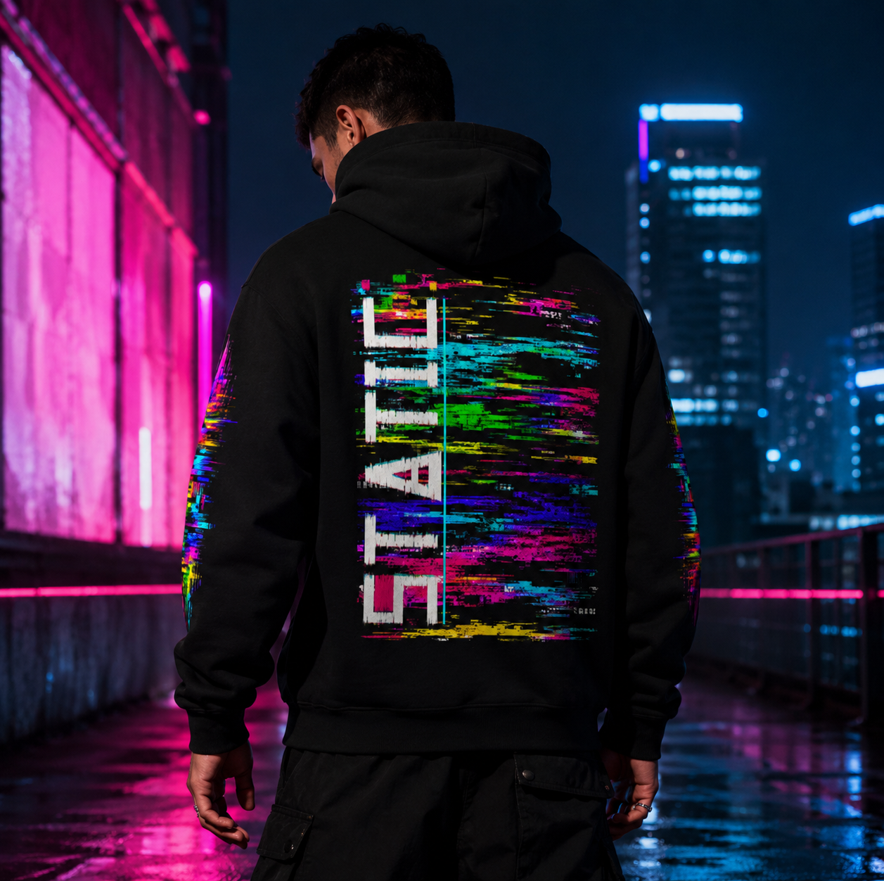 Spectrum Drag Oversized Hoodie