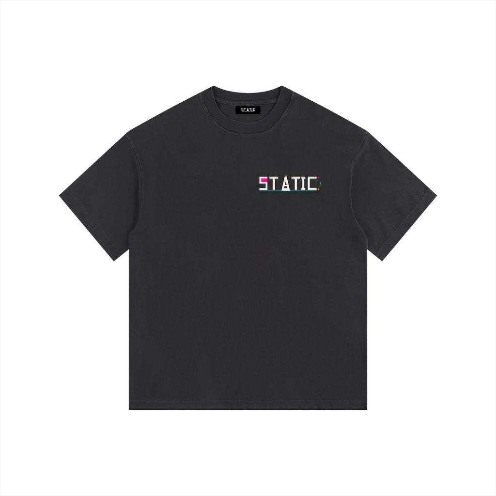 Channel Drift Vintage Washed Oversized Tee