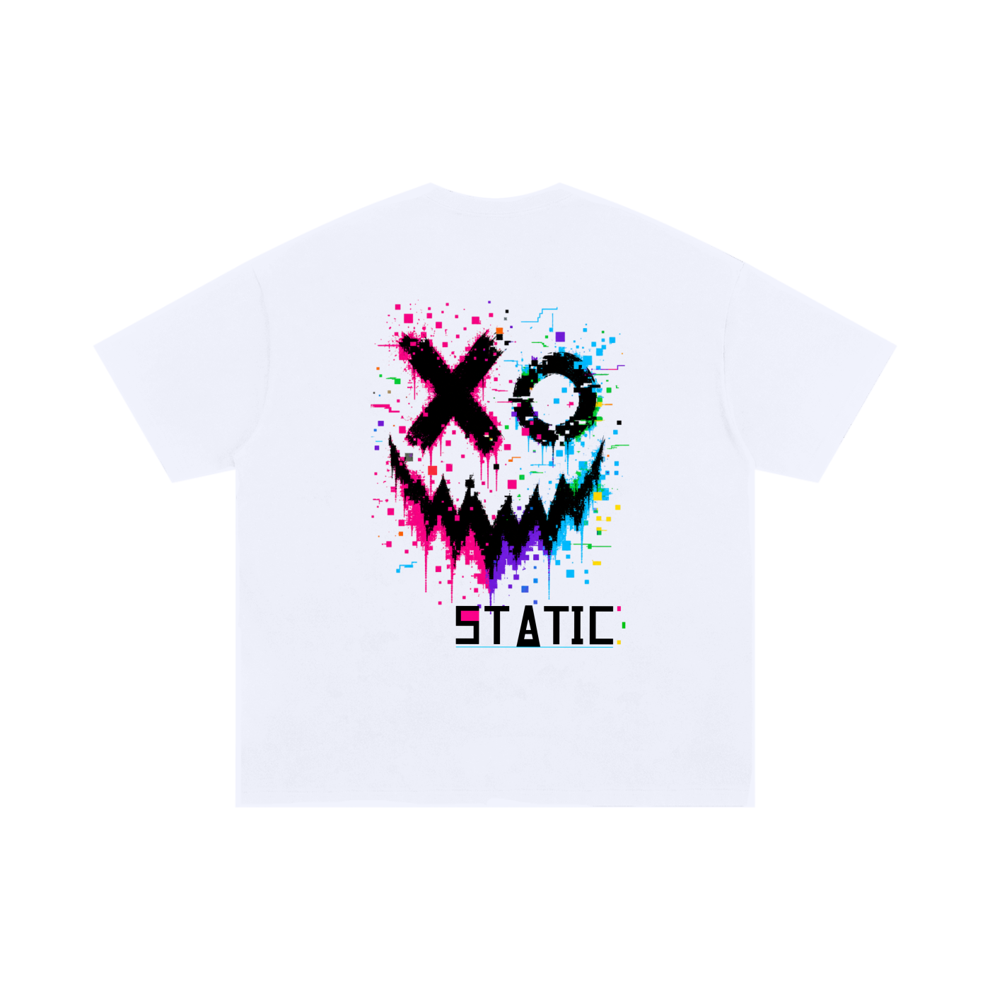 Pixel Riot Oversized Tee