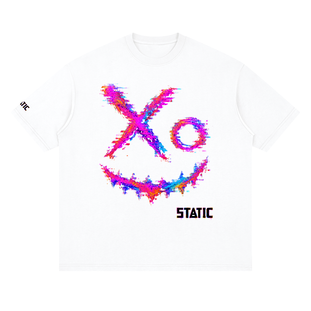 Neon Scramble Drop Shoulder Tee